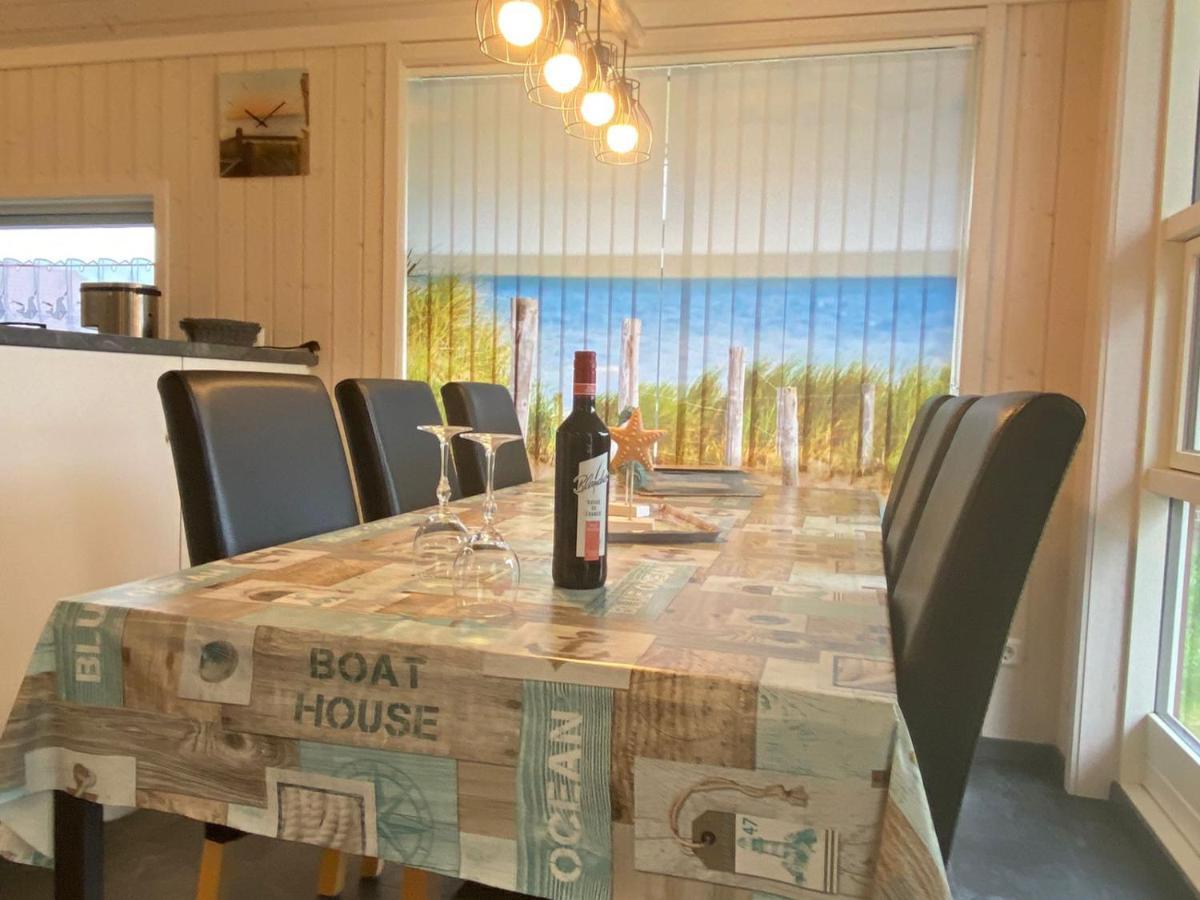 Ferienhaus Meerzeit Schweiburg Exteriör bild